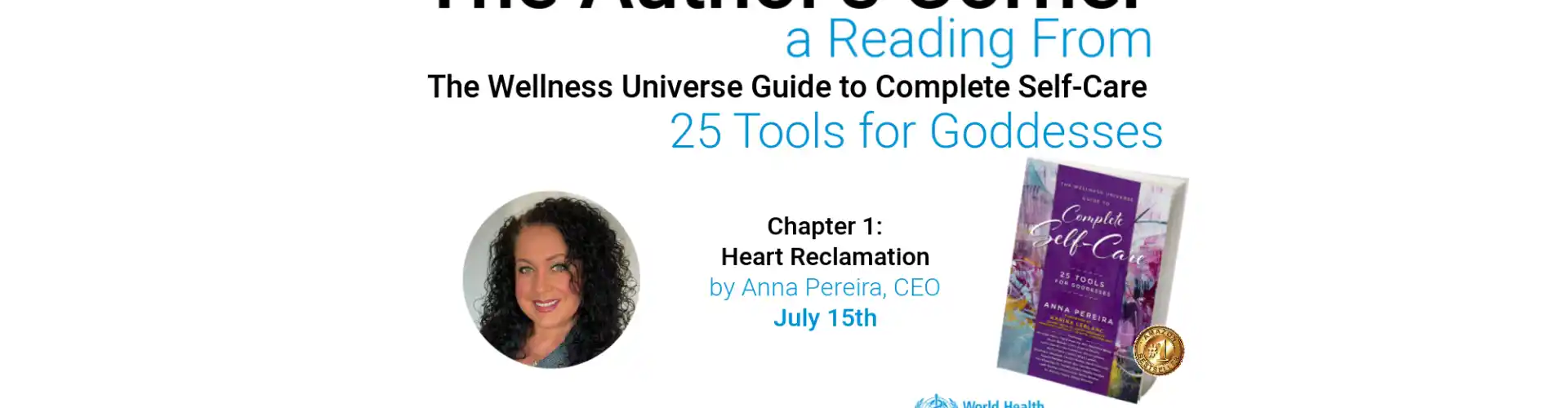 Die Autorenecke mit Anna Pereira: Kapitel 1 aus 25 Tools for Goddesses - Online Class by The Wellness Universe